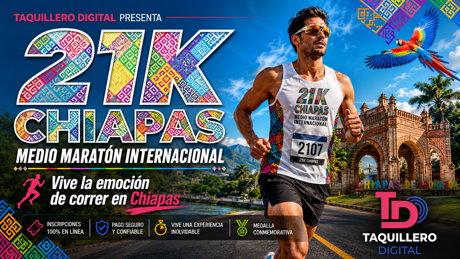 21K Chiapas Medio Maratón Internacional